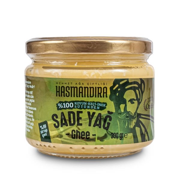 Hasmandıra Ghee Sade Yağ Koyun Keçi İnek Kreması 300 gr