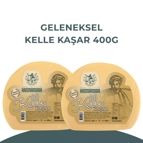 Geleneksel Kelle Kaşar Paketi 400gr x 2 adet