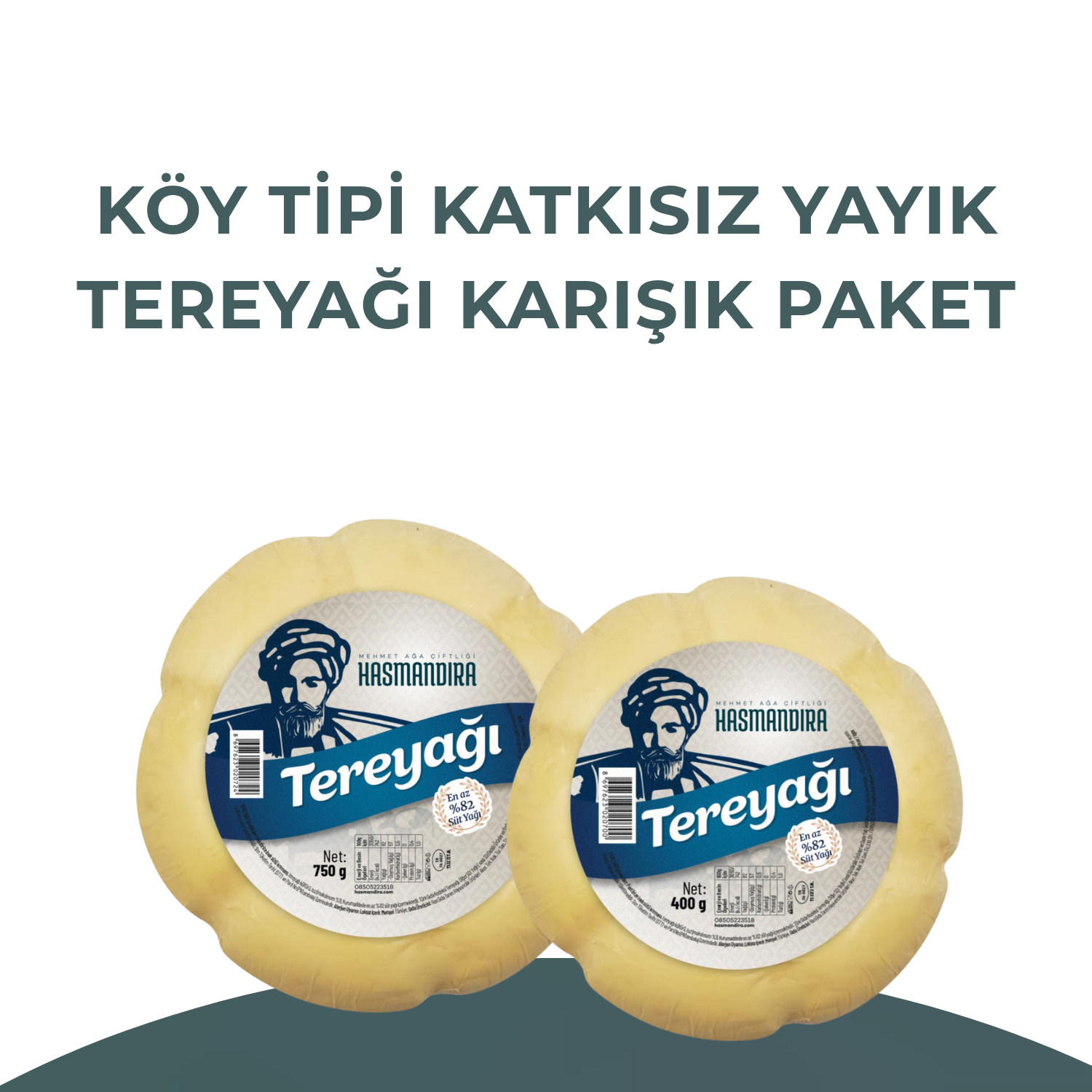 Katkısız Köy Tipi Yayık Tereyağı Paket