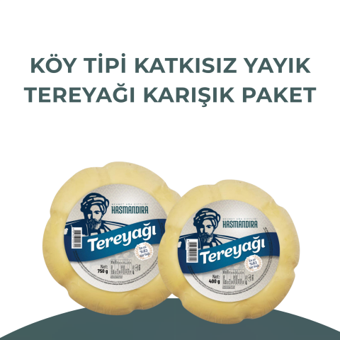 Katkısız Köy Tipi Yayık Tereyağı Paket