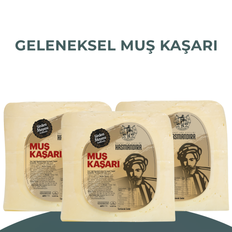 Geleneksel Muş Kaşarı Paket 300g x 3 adet