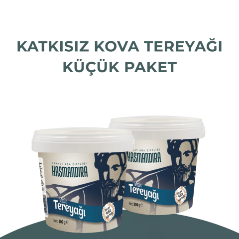 Katkısız Kova Tereyağı Küçük Paket 500g x 2 adet