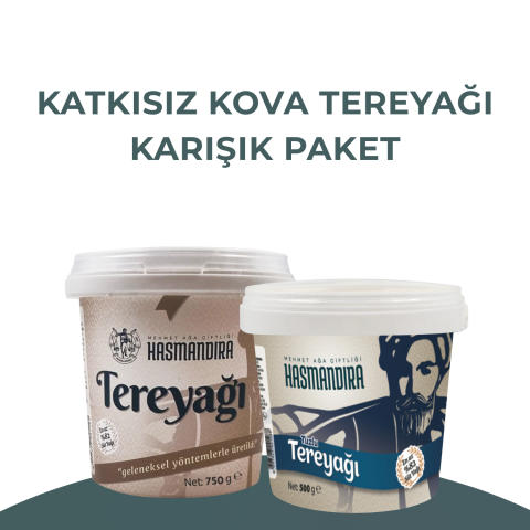 Katkısız Kova Tereyağ Karışık Paket